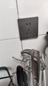 國際電工空白面板開關插座家用超薄開關薄款墻壁暗裝電源插座一開五孔雙控 四開單控-超簿 曬單實拍圖