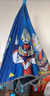 咕咕象（guguxiang）兒童雨傘小男孩子幼兒園小朋友上學(xué)專用女男童寶寶奧特曼長(zhǎng)柄傘 黑膠款 1把 曬單實(shí)拍圖