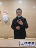 皮爾卡丹（pierre cardin）夾克男春秋季潮牌寬松工裝外套男翻領(lǐng)休閑高級感衣服 黑色 XL 曬單實(shí)拍圖