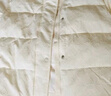 巴拉巴拉童裝兒童棉衣女童外套秋冬季中大童連帽棉服時尚保暖洋氣 奶白10501 165cm 曬單實拍圖