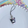 三麗鷗可愛(ài)手機掛繩耳機掛飾卡通包包掛件少女心鑰匙掛件玉桂狗庫洛米情侶吊墜透明細閃U盤(pán)掛件 全身手機掛繩庫洛米 曬單實(shí)拍圖