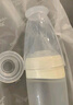 英氏嬰兒米糊軟勺奶瓶寶寶輔食神器擠壓式米粉喂養食器工具 奶白色 曬單實(shí)拍圖