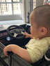 福兒寶（FUERBAO）奔馳授權(quán)兒童電動車六驅(qū)可坐大人遙控玩具車小孩寶寶雙人越野送禮 六驅(qū)軟胎黑+后備箱+雙皮座雙油門 曬單實(shí)拍圖