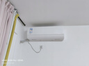 美的（Midea）空調(diào)1.5匹/大一匹家電國(guó)家補(bǔ)貼20% 酷省電新一級(jí)能效省電節(jié)能變頻冷暖掛機(jī)防直吹大風(fēng)口臥室空調(diào) 大1匹 一級(jí)能效 （酷省電） 省電節(jié)能 曬單實(shí)拍圖