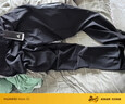 阿迪達斯（adidas）男褲 25秋季新款運動(dòng)褲跑步訓練健身寬松休閑梭織快干透氣長(cháng)褲 CW5782/梭織束腳/黑色 L 曬單實(shí)拍圖