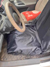 GUEIN汽車(chē)代駕座椅套座椅保護套防塵防污坐墊套防臟代駕寵物后排座套 黑色前排座套【60*180cm】一個(gè)裝 曬單實(shí)拍圖
