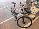 迪卡儂（DECATHLON）自行車(chē)公路車(chē)RC120碟剎鋁架彎把公路車(chē)變速自行車(chē)銀灰色L-4344266 曬單實(shí)拍圖