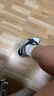 NBA襪子男士休閑運(yùn)動(dòng)襪長(zhǎng)筒純白色精梳棉襪高筒刺繡籃球跑步襪3雙 曬單實(shí)拍圖