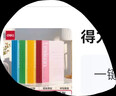 得力（deli）12本A5/40張無線裝訂軟抄本 記事本/ 工作筆記本子/ 日記本 文具辦公用品P07651 曬單實拍圖