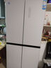 格力（GREE）509升十字對開(kāi)嵌入式60cm超薄平嵌晶弘冰箱-33℃深凍節能一級能效BCD-509WPSG/英倫白 曬單實(shí)拍圖