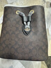 蔻馳（COACH）女包ROWAN水桶包手提斜挎包黑色【品牌授權(quán)】七夕情人節(jié)禮物 曬單實(shí)拍圖