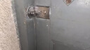 格瑪斯不銹鋼鎖扣插銷(xiāo)門(mén)栓免打孔平移門(mén)鎖扣搭扣房門(mén)卡扣明裝直角門(mén)鎖扣 不銹鋼銀色插銷(xiāo)+40mm掛鎖 曬單實(shí)拍圖