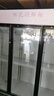 揚子花店商場超市商用鮮花保鮮柜玻璃透明展示柜冷藏展示柜全屏柜冰箱花卉冷柜冰柜專用鮮花柜延長花期 【豪華風冷無霜款】大三門黑色 免倒水款 曬單實拍圖