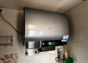 海爾（Haier）國家補(bǔ)貼20%雙膽扁桶電熱水器60升麥浪BK5 富鍶小藍(lán)瓶?jī)裟w洗 內(nèi)膽免清洗 3300W速熱家用一級(jí)能效 曬單實(shí)拍圖
