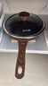 炊大皇（COOKER KING） 不粘鍋平底炒菜鍋家用烹飪鍋具電磁爐燃氣煤氣灶明火通用 鉆石三代深煎鍋24cm帶蓋 曬單實(shí)拍圖