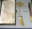 杭絲府蘇繡真絲桑蠶絲絲巾圍巾披肩外搭送長輩媽媽生日禮物女高檔香蘭 曬單實(shí)拍圖