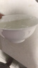 斯凱綈（Sky Top）面碗骨瓷米飯碗純白防燙高腳碗陶瓷家用餐具套裝6.25英寸4件 曬單實(shí)拍圖