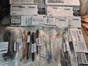 派通（Pentel）0.5mm速干中性筆彩色替芯 （適用于BLN75/BLN105/BLN2005）LRN5 黑色 12支裝 曬單實(shí)拍圖