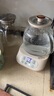 WIFER德國養(yǎng)生壺全玻璃燒水壺辦公室迷你煮茶器燉煮一體煮茶壺家用花茶壺小型恒溫壺0膠水養(yǎng)身電熱水壺 【含茶漏】0膠水丨8H恒溫丨24H預約 1.2L 嬰幼兒沖奶調奶器智能保溫 曬單實拍圖