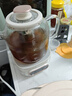 美的（Midea）【國家補貼】0膠水全玻璃全自動養(yǎng)生壺 1.2L大容量辦公室多功能茶漏煮茶壺 燒水壺24h恒溫可煮小米 0膠水全玻璃帶濾網(wǎng)MK-YS12B102 1.2L 曬單實拍圖