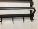 百悍毛巾架免打孔衛(wèi)生間置物架浴室掛件廁所浴巾架套裝衛(wèi)浴洗手間收納 曬單實拍圖