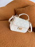 MOCCSOCC包包女包輕奢女士單肩包新款斜挎包情人節生日禮物送女友老婆 白色-【包包女款2025年】 精美禮盒包裝 曬單實(shí)拍圖