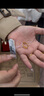 周六福  黃金戒指女款足金花朵活口指環(huán)迎春金日 計價 10號-2.56g 曬單實拍圖