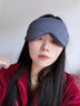 勁度（JINDU）遮光眼罩睡眠成人男女士睡覺緩解疲勞護眼罩辦公出差旅行雙面透氣 曬單實拍圖