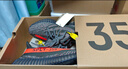 阿迪達斯Yeezy350夏日透氣椰子男女休閑鞋HQ7045 41 曬單實拍圖