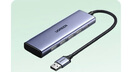 綠聯(lián)Type-C擴展塢HDMI拓展塢USB分線器4K60Hz投屏網口轉換器網線轉接頭適用蘋果MacBook Air/華為聯(lián)想 曬單實拍圖