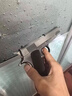 新款AQK-19118代鎢鋼全行程全冰涼空掛快拆發(fā)射器cs裝備黃河玩具 鎢鋼色Aqk1911 曬單實(shí)拍圖