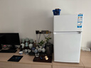 海爾（Haier）88升小冰箱冰箱雙開(kāi)門(mén)小戶(hù)型迷你家用租房宿舍辦公室節能省電BCD-88GHTMZ0WV家電國家補貼15% 曬單實(shí)拍圖