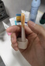 usmile笑容加 電動牙刷頭 呵護兒童稚嫩牙齦 兒童MINI緩震全效清潔款-2支裝 適配usmile兒童牙刷 曬單實拍圖