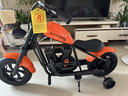 暴風(fēng)騎士?jī)和妱?dòng)摩托車小哈雷童車玩具3-12歲兩輪單驅(qū)小電摩C12探索版橙 曬單實(shí)拍圖