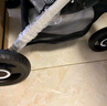 ANGI BABY嬰兒推車可坐可躺嬰兒車輕便折疊新生兒減震高景觀雙向兒童手推車 輕奢香檳金【一鍵收車+四輪EVA】 曬單實(shí)拍圖