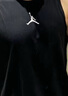 Jordan男子喬丹 籃球背心 透氣吸汗 字母Logo 運(yùn)動(dòng)服892072-010黑L 曬單實(shí)拍圖
