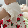 G.DUCKKIDS兒童衣服女夏季棉女寶寶吊帶背心套裝夏裝幼童外穿套頭娃娃衫夏裝 紅色 (櫻桃裙套裝) 100 (適合(85-90) 曬單實(shí)拍圖