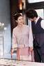 映雯滿庭芳流年新中式婚服馬面裙夏季套裝2025新款上衣訂婚禮裙 喜流年上衣+裙子【兩件套】 【高品質】 S 建議85-100斤 曬單實拍圖
