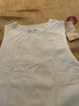無(wú)印良品（MUJI） Walker 女式防紫外線性能吸汗速干無(wú)袖T恤防曬衣 BIE04A3S 米白色 L （165/88A） 曬單實(shí)拍圖
