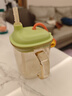 babycare兒童牛奶杯1-3歲-6歲寶寶喝奶瓶PPSU直飲泡奶吸管水杯-滿杯330ml 曬單實拍圖