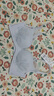 好波刺繡無(wú)鋼圈A厚BC薄聚攏文胸高側(cè)比上托收副乳親膚文胸HW2501 寧?kù)o藍(lán) 80B /36B 曬單實(shí)拍圖