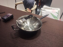 菲仕樂中式不銹鋼炒鍋無涂層炒菜鍋家用不粘鍋平底鍋炒菜燃氣電磁爐通用 【亞洲多層鋼】中式炒鍋 30cm 曬單實拍圖