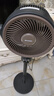夏普（SHARP)風(fēng)精靈空氣循環(huán)扇電風(fēng)扇落地扇家用臥室大風(fēng)力靜輕音自清潔一級能效搖頭電扇PJ-CD433A-W 曬單實拍圖