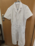 永凌白大褂短袖男女護(hù)士服醫(yī)生用白大衣工作服學(xué)生實(shí)驗(yàn)美容院夏季師 女款短袖白大褂【京倉(cāng)直發(fā)】 XL 推薦女135斤內(nèi)，男175斤內(nèi) 曬單實(shí)拍圖