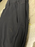 安踏（ANTA）精英商務(wù)型動褲丨錐形長褲男防曬冰絲直筒送爸爸休閑褲子 【冰膚防曬西裝褲】基礎(chǔ)黑7511-3 2XL (男185) 曬單實(shí)拍圖