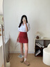 AU&MU2025秋季新款勃肯鞋絨面真皮套腳休閑鞋厚底增高兩穿一腳蹬女鞋 沙色【牛皮】【軟木升級款】 2070 36 曬單實(shí)拍圖