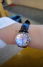 天梭（TISSOT）【官方授權(quán)店】 瑞士手表 新款卡森臻我系列1853石英小美人女表 白盤皮帶T122.210.16.033.00 曬單實(shí)拍圖