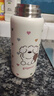 貝親（Pigeon）趣玩兒童保溫杯學(xué)生水杯上學(xué)專用 雙飲直筒杯600ml(藍色豎條小狗) 曬單實拍圖