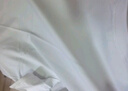 霞湖世家80支純棉t恤男女夏季防蚊抗菌長絨棉純色圓領(lǐng)短袖T恤 曬單實拍圖