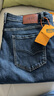 JEEP美國正品高端牛仔褲春夏男士寬松直筒彈力闊腿商務(wù)休閑長(cháng)褲子春秋 雅灰藍 常規 【官方正品】 38 【適合190斤左右】 曬單實(shí)拍圖